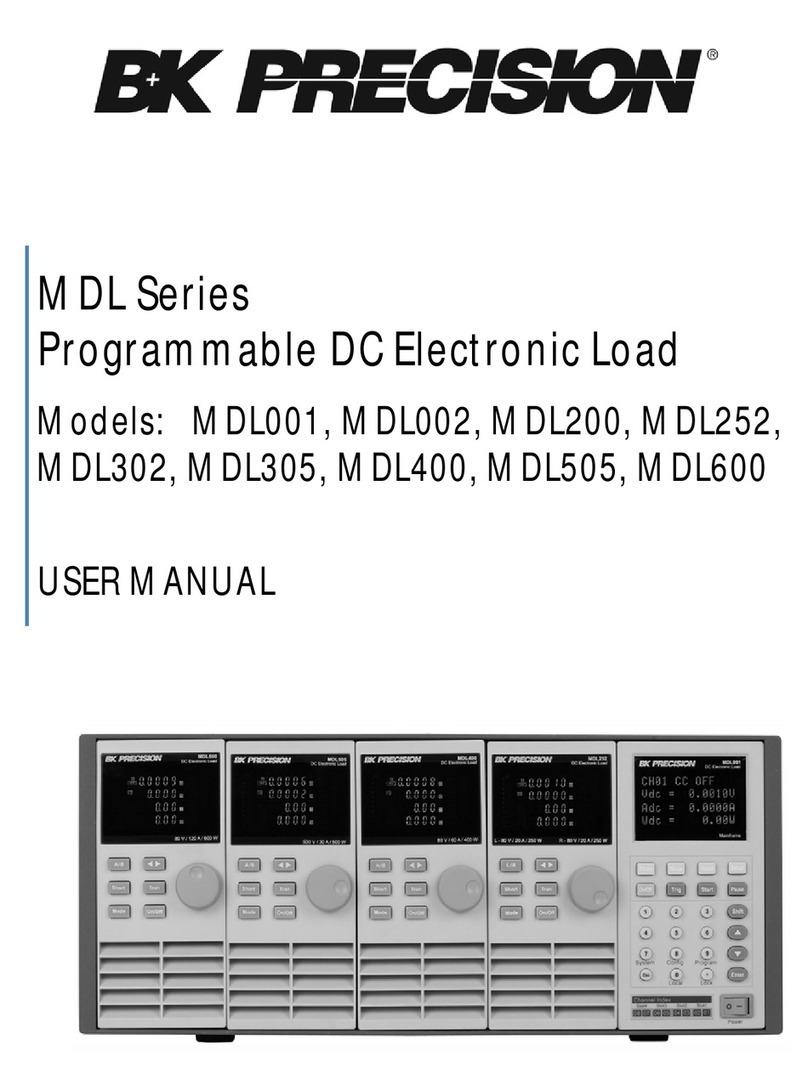 B+K precision MDL001 user manual B+K precision MDL001 user manual