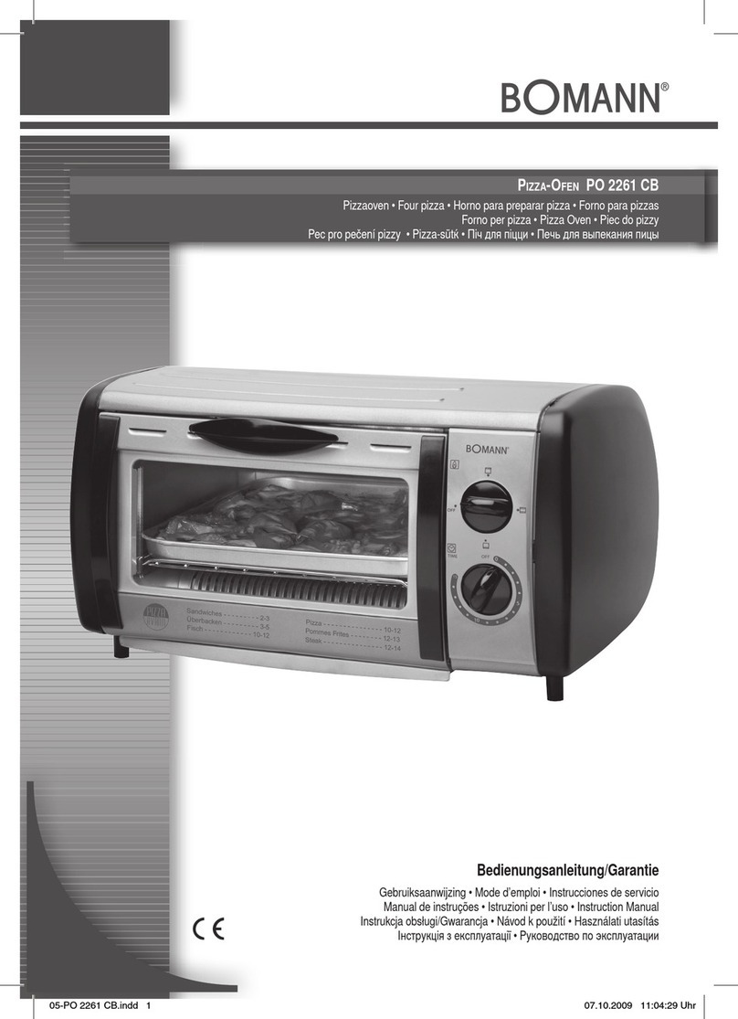 BOMANN PO 2261 CB instruction manual
