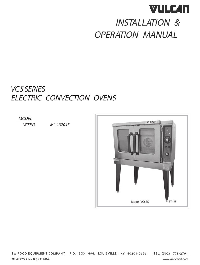 Vulcan-Hart VC5 Series User manual