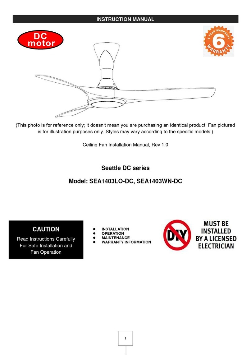 IDEAL Seattle DC Series User manual