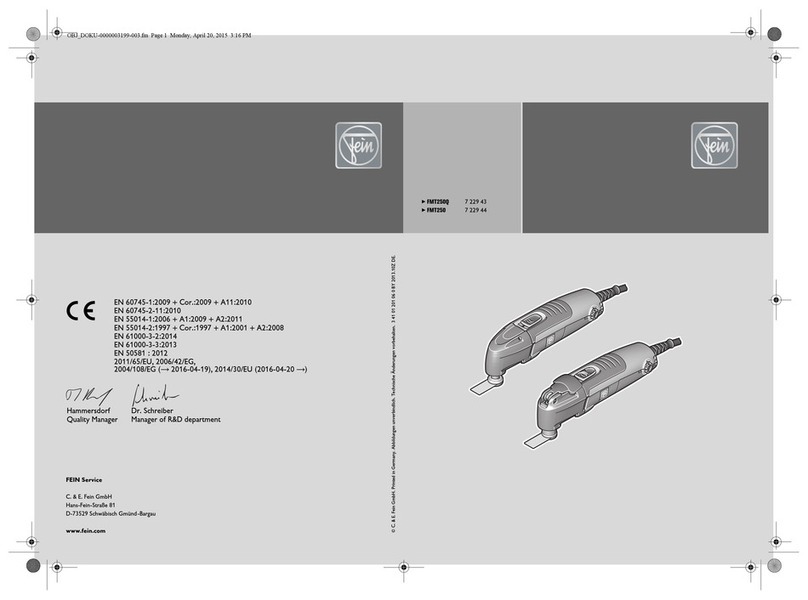 Fein 7 229 43 User manual