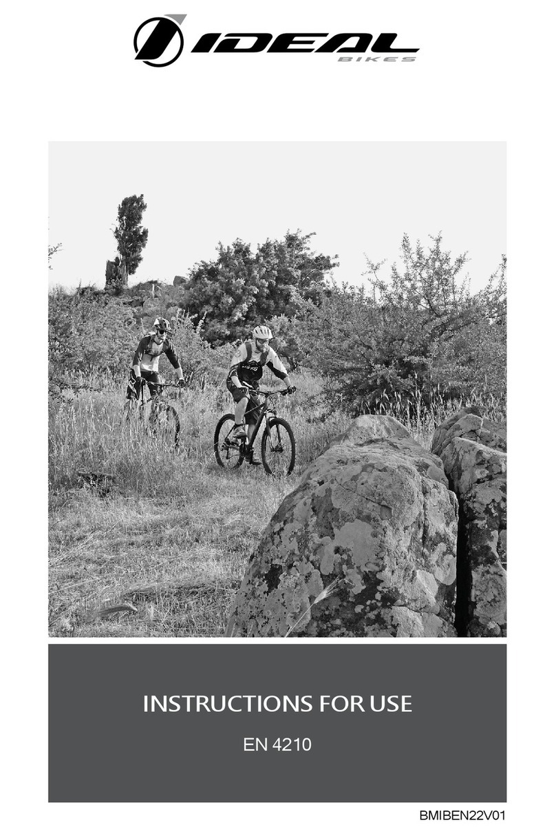 IDEAL Bikes TARGET User manual