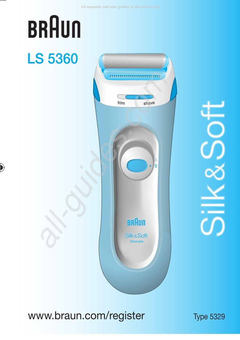 Braun Silk-epil 5-329 manual