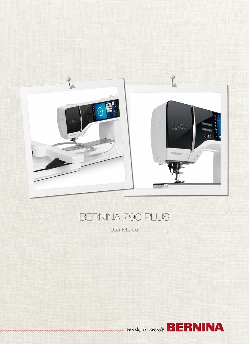 Bernina 790 PLUS User manual