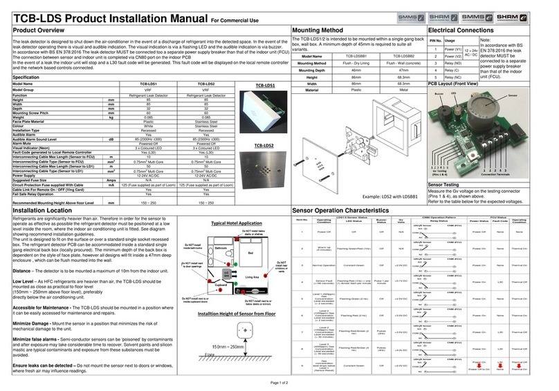Toshiba TCB-LDS1 User manual Toshiba TCB-LDS1 User manual