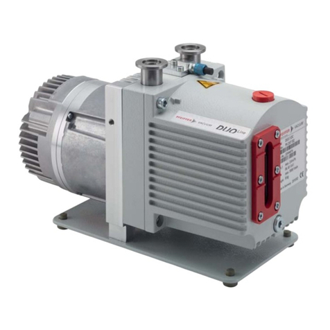 Pfeiffer Vacuum DUO 3 DC operating instructions Pfeiffer Vacuum DUO 3 DC operating instructions