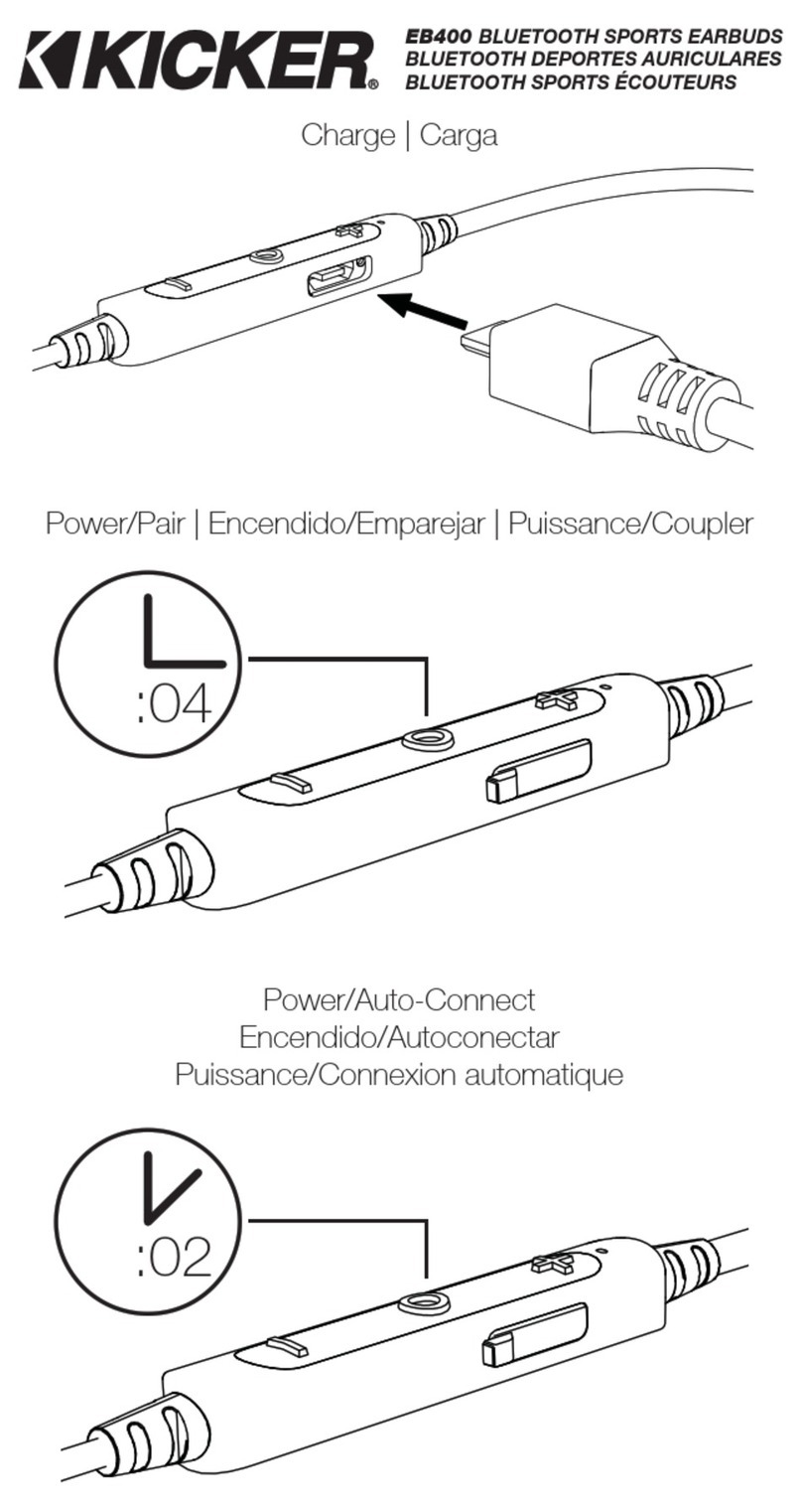 Kicker EB400 quick start guide