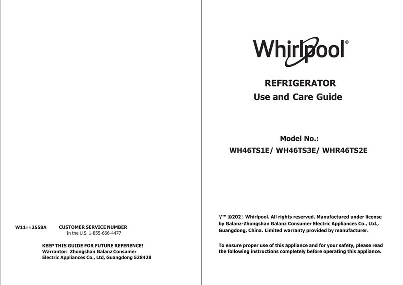 Whirlpool WH46TS3E Use and care guide