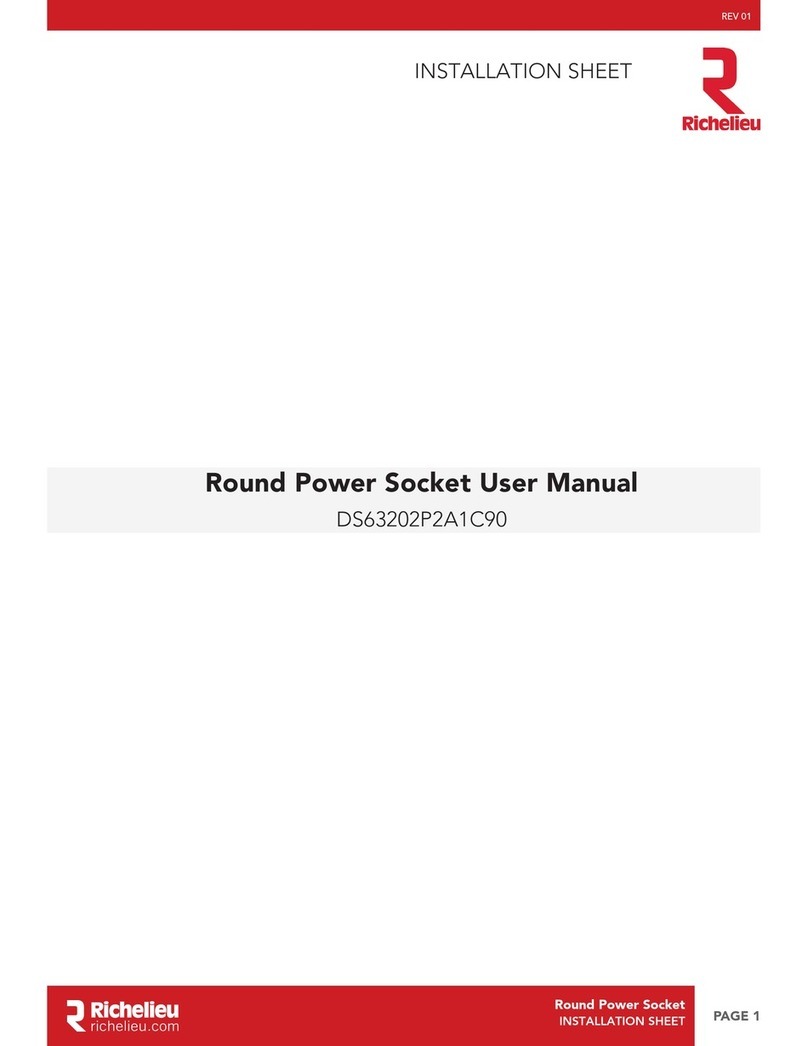 Richelieu DS63202P2A1C90 user manual