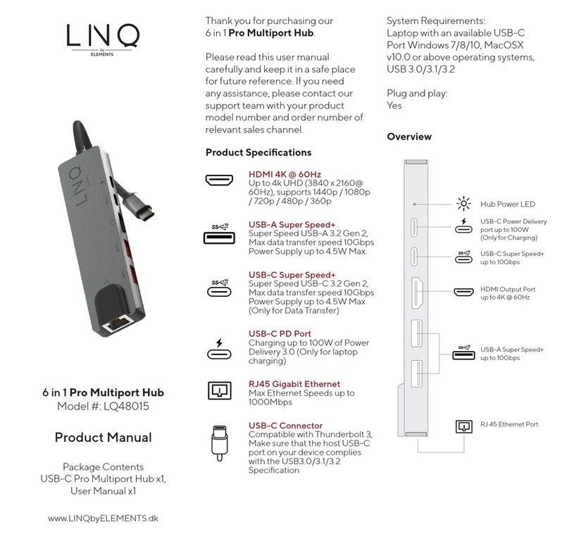 Elements LINQ LQ48015 product manual