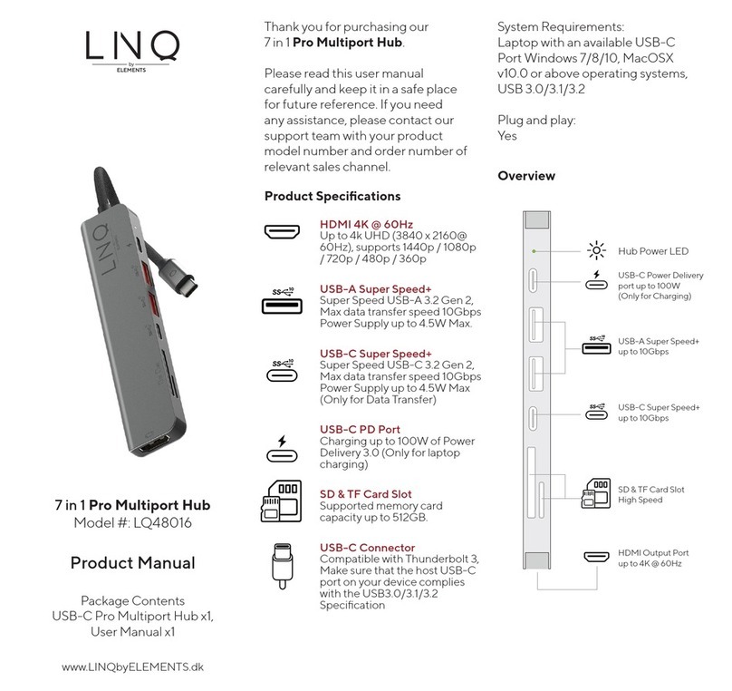Elements LINQ LQ48016 User manual