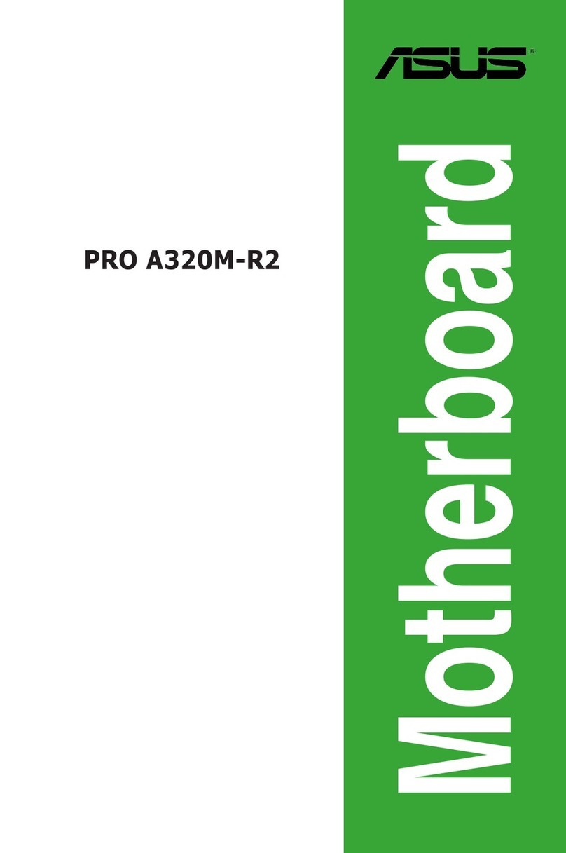Asus PRO A320M-R2 manual