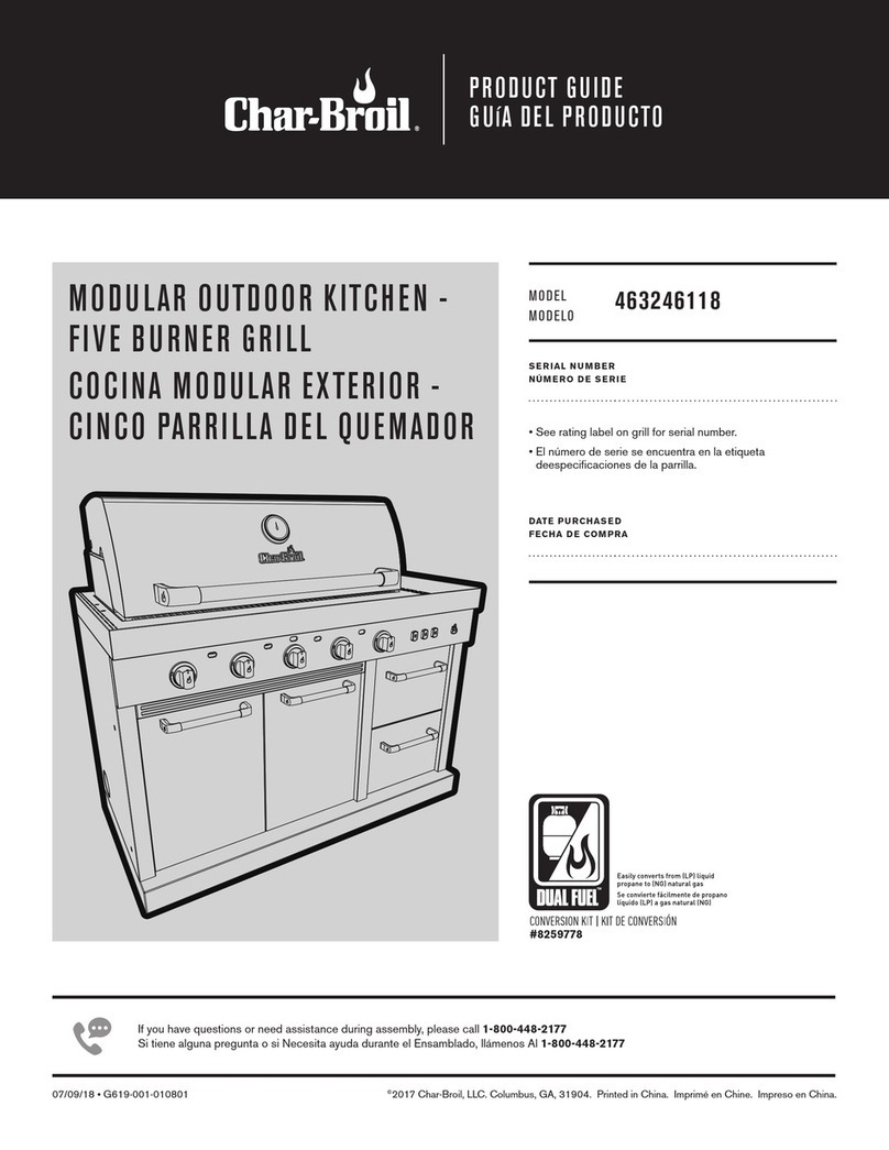 Char-Broil 463246118 User manual
