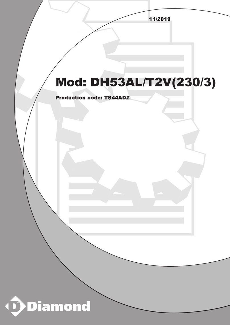 Diamond Atomix DH53AL/T2V 230/3 User manual