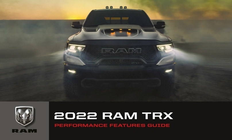 RAM TRX 2022 Specification sheet
