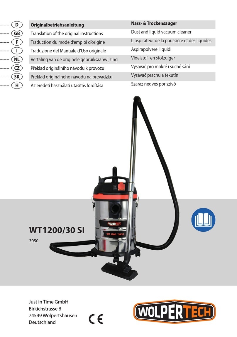 Wolpertech WT1200/30 SI Translation of the original instructions