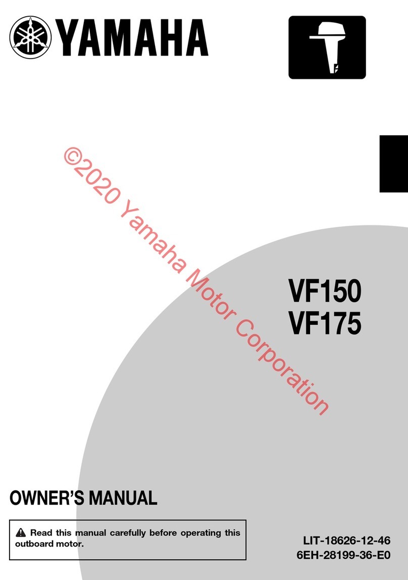Yamaha VF175 owner's manual