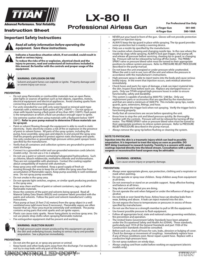 Titan 581-085 instruction sheet