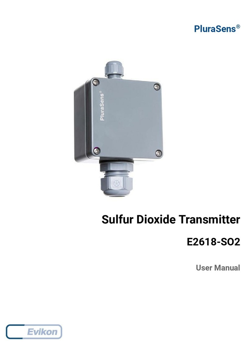 Evikon PluraSens E2618-SO2 user manual