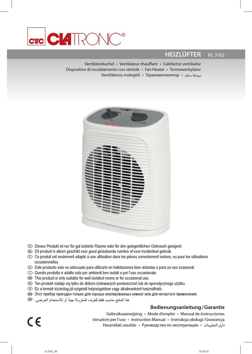 Clatronic HL 3762 instruction manual