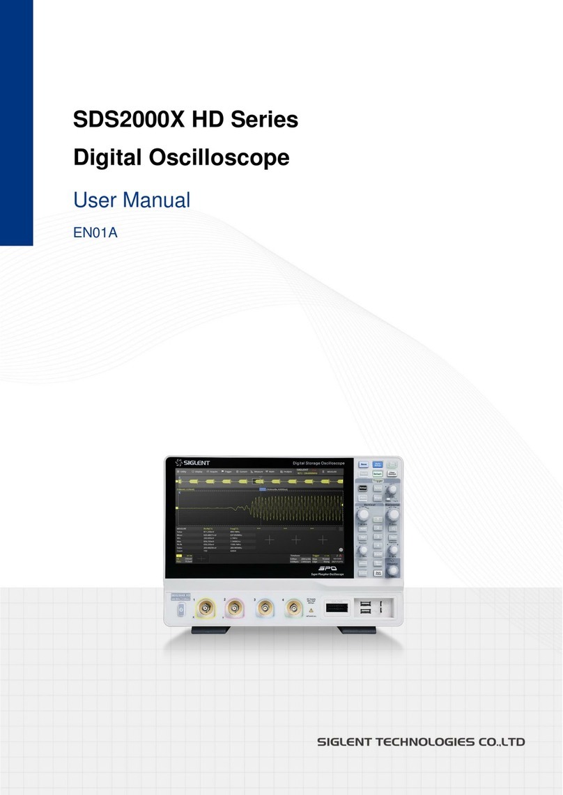 SIGLENT SDS2104X User manual