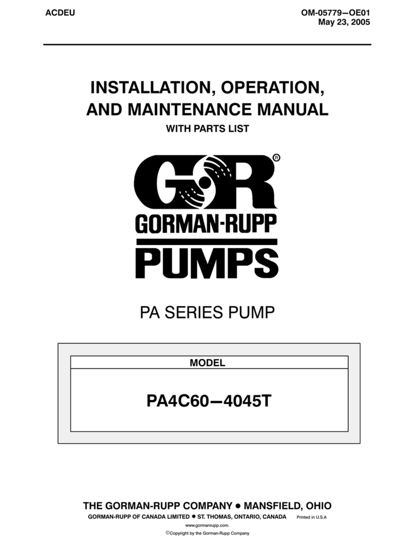 GORMAN-RUPP PA4C60-4045T Application guide