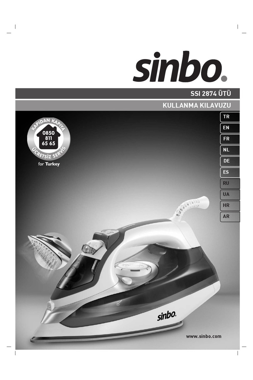 Sinbo SSI 2874 instruction manual