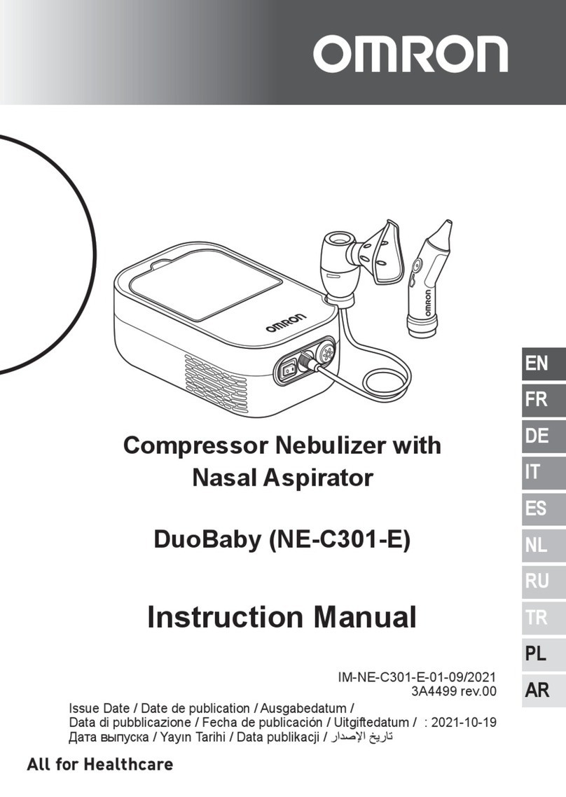 Omron DuoBaby NE-C301-E User manual Omron DuoBaby NE-C301-E User manual