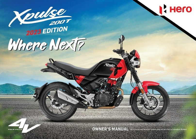 HERO XPULSE 200T 4V 2023 User manual