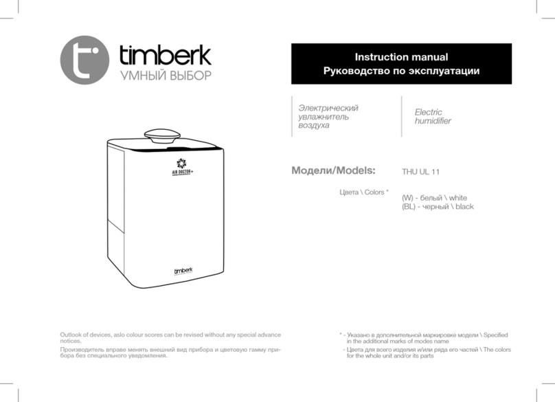 Timberk THU UL 11 instruction manual