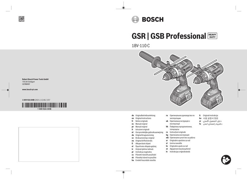 Bosch 06019G010A User manual