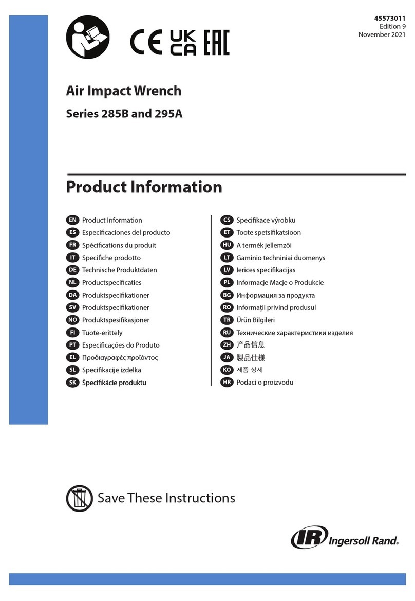 Ingersoll-Rand 295A Series Product information