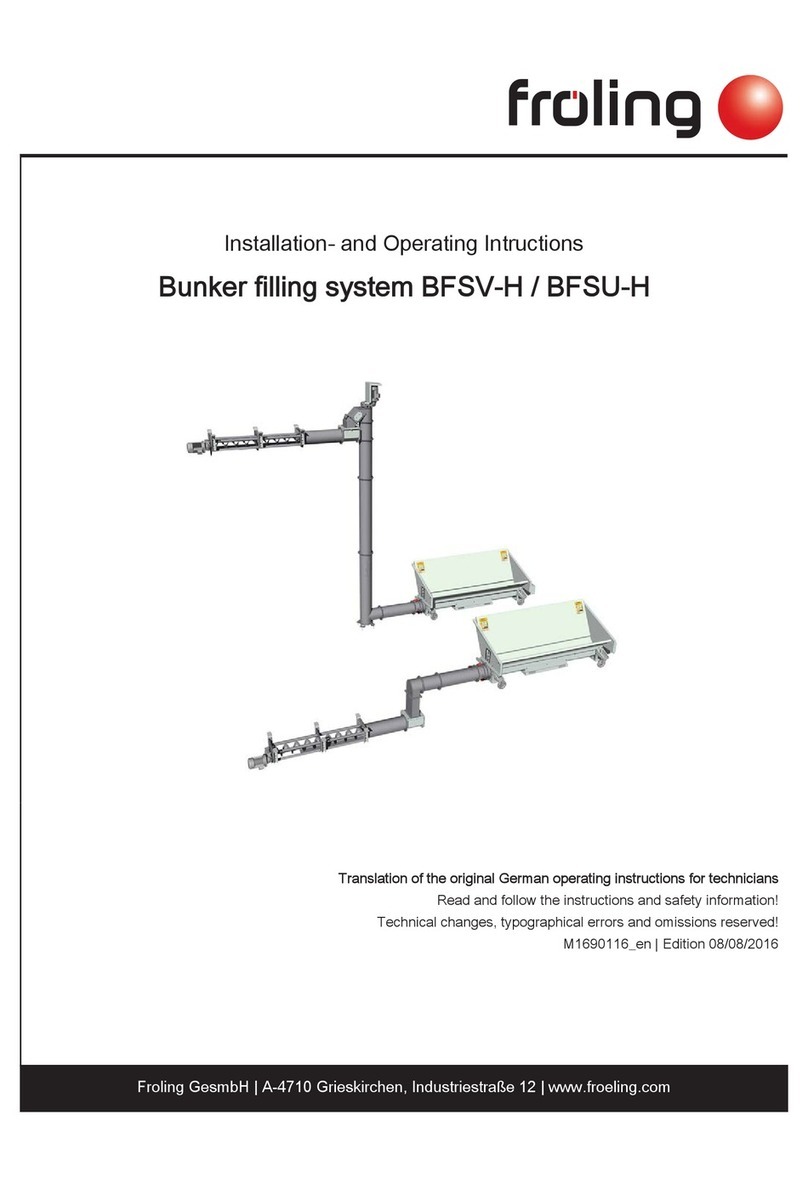 Fröling BFSV-H installation instructions