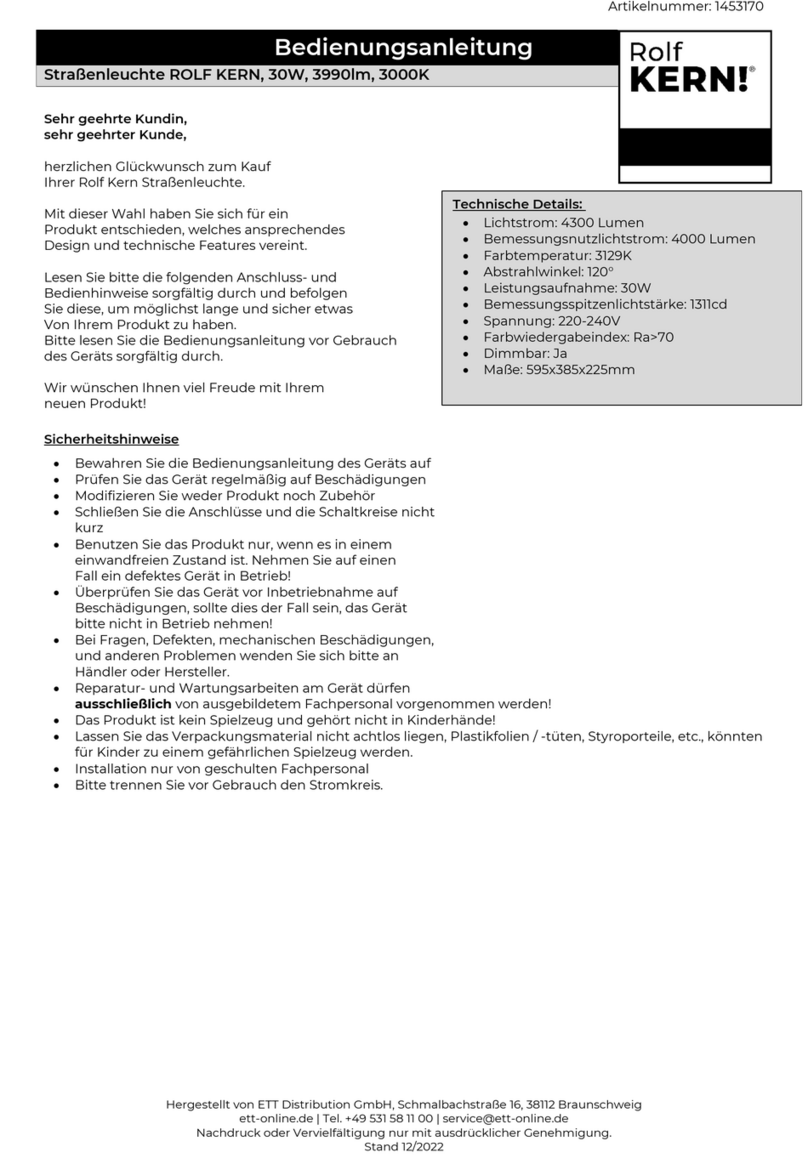 ROLF KERN 1453170 User manual