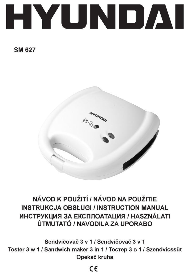 Hyundai SM627 instruction manual