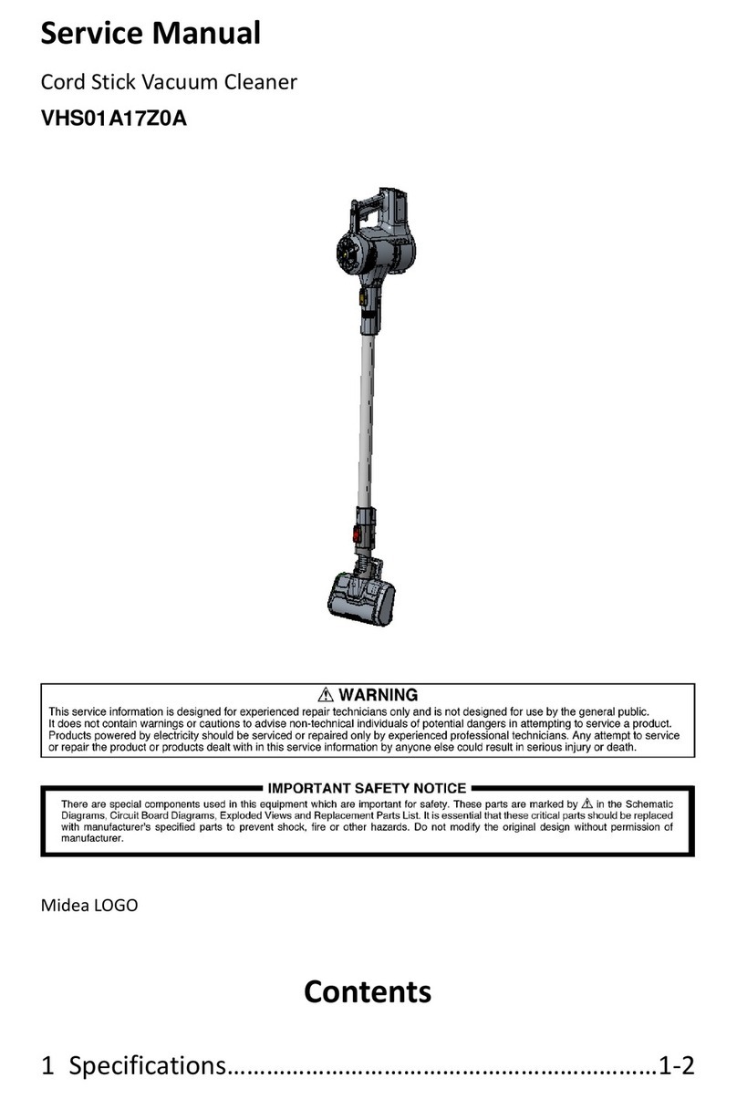 Midea VHS01A17Z0A Service manual