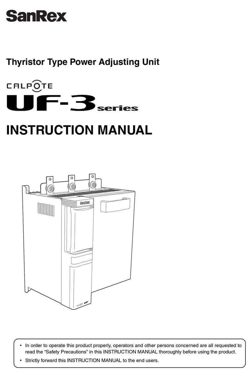 SanRex UF-3 Series User manual