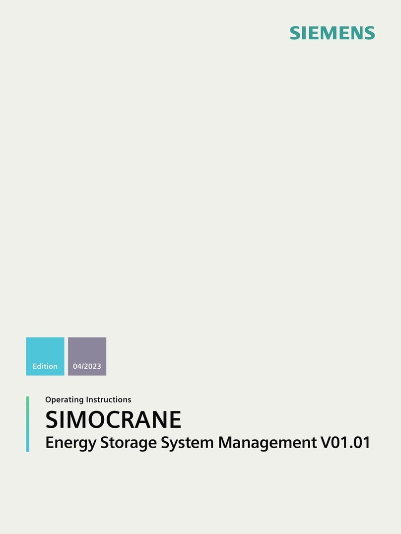 Siemens SIMOCRANE User manual