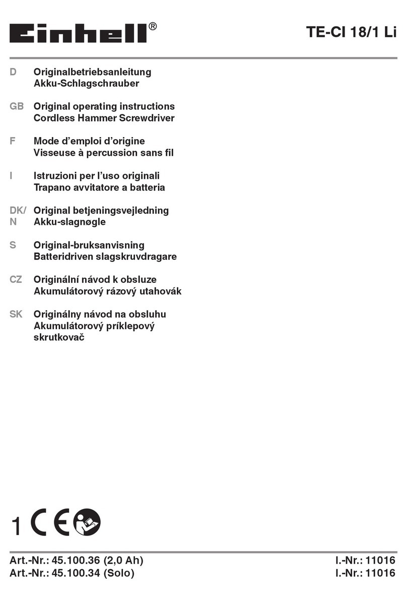 EINHELL 45.100.36 User manual