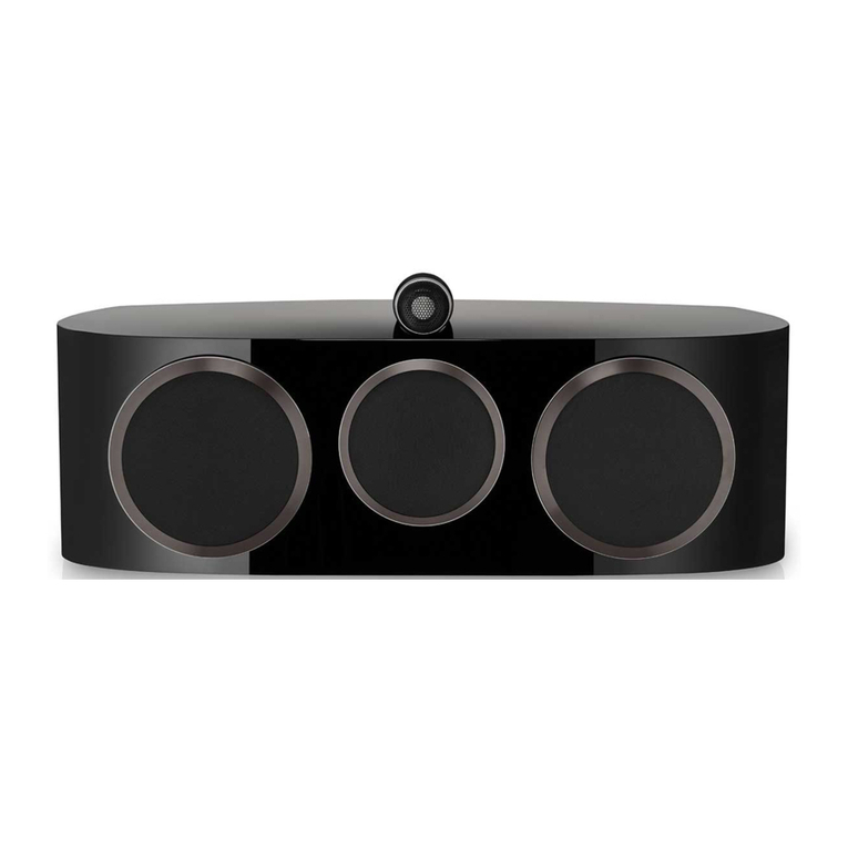 Bowers & Wilkins HTM81 D4 User manual
