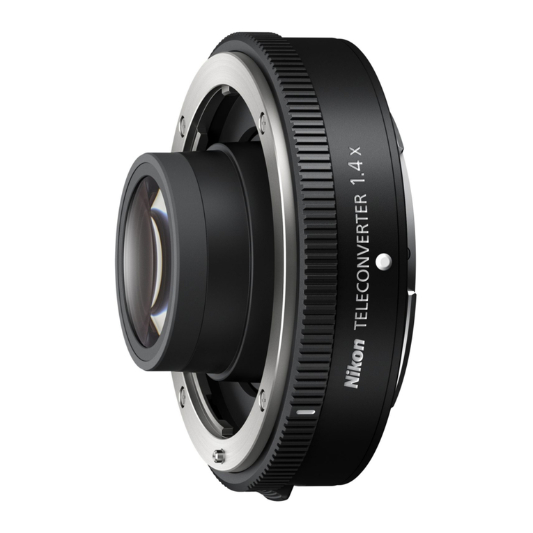 Nikon NIKKOR Z TELECONVERTER TC-1.4x user manual