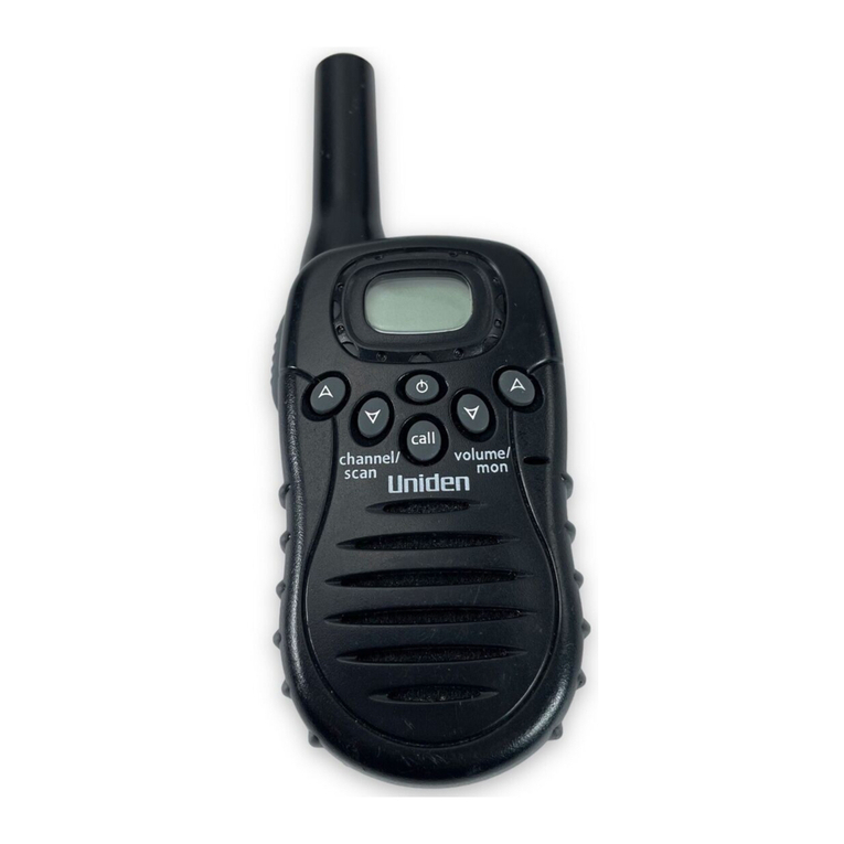 Uniden TR620 User manual Uniden TR620 User manual