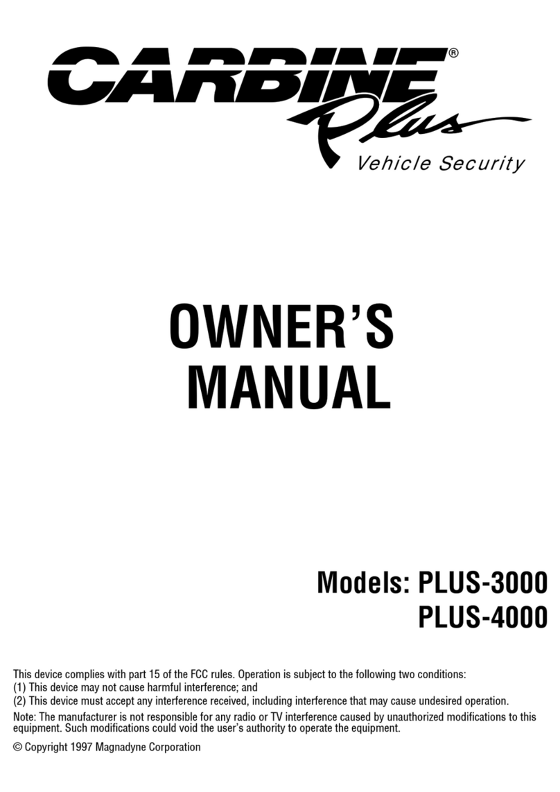 Carbine PLUS-4000 owner's manual
