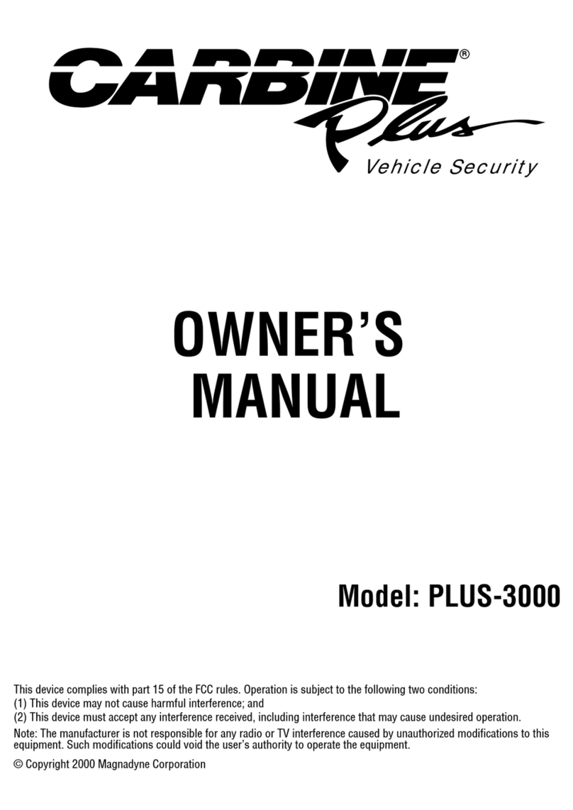 Carbine PLUS-3000 User manual