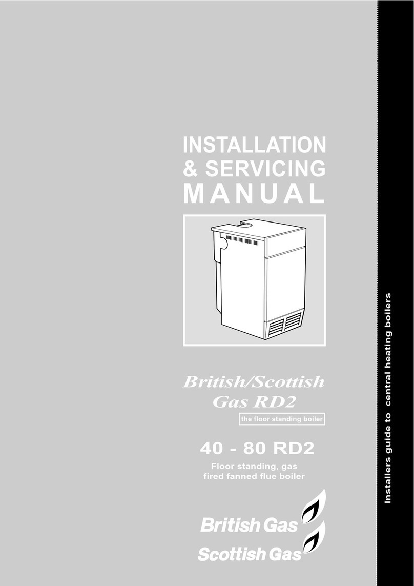 Ideal Boilers British Gas RD2 User guide