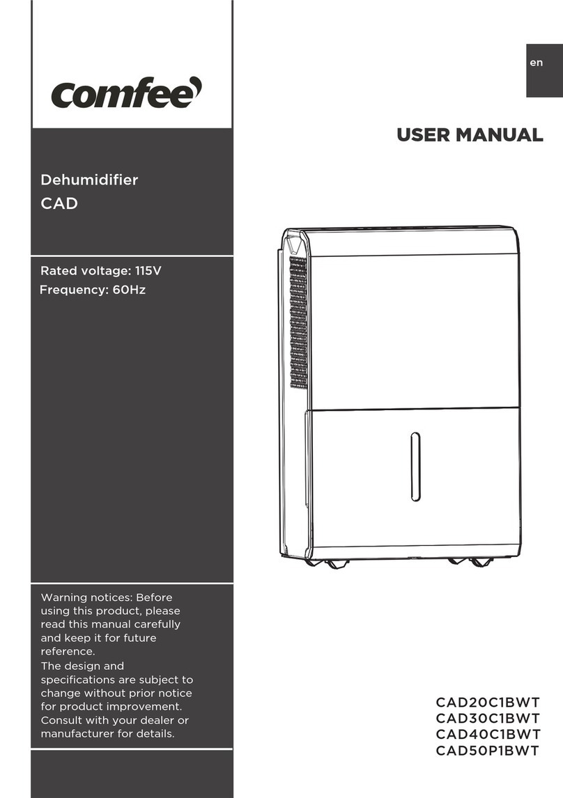 Comfee CAD20C1BWT user manual