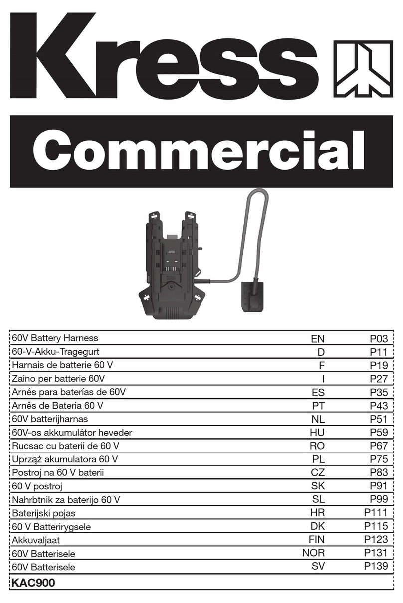 KRESS KAC900 User manual