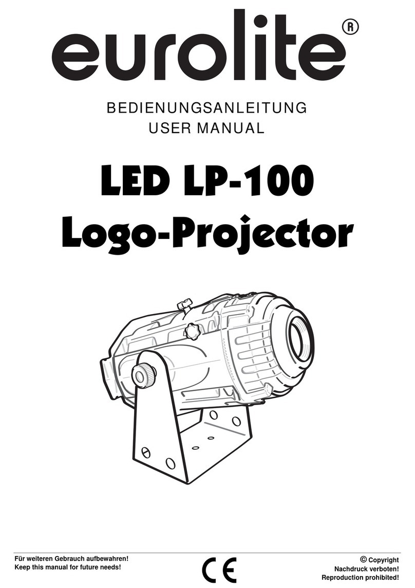 EuroLite LED LP-100 user manual