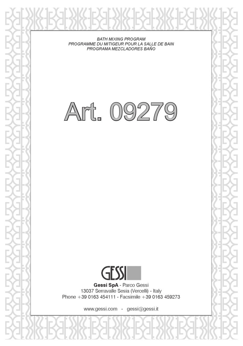 Gessi 09279 manual