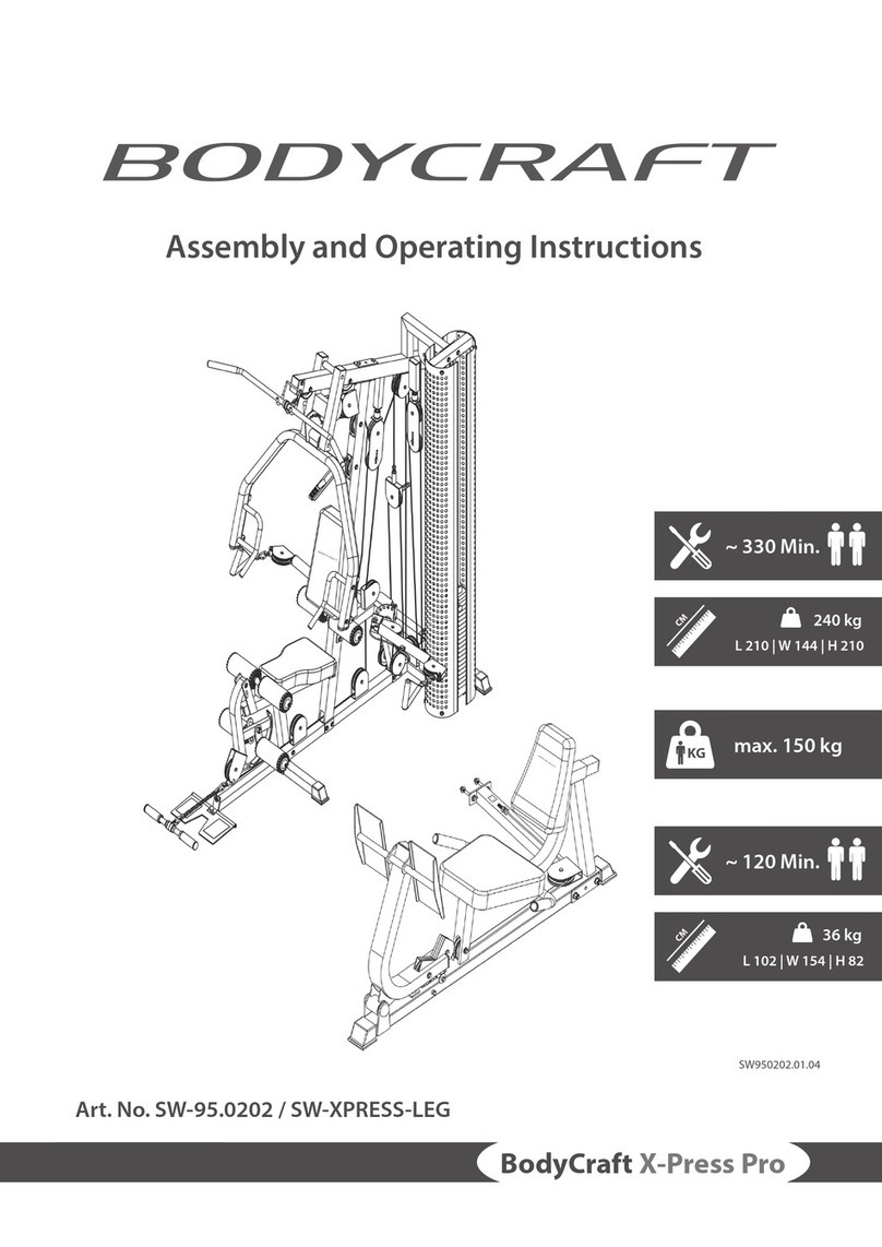 Body Craft SW-95.0202 Assembly and operating instructions